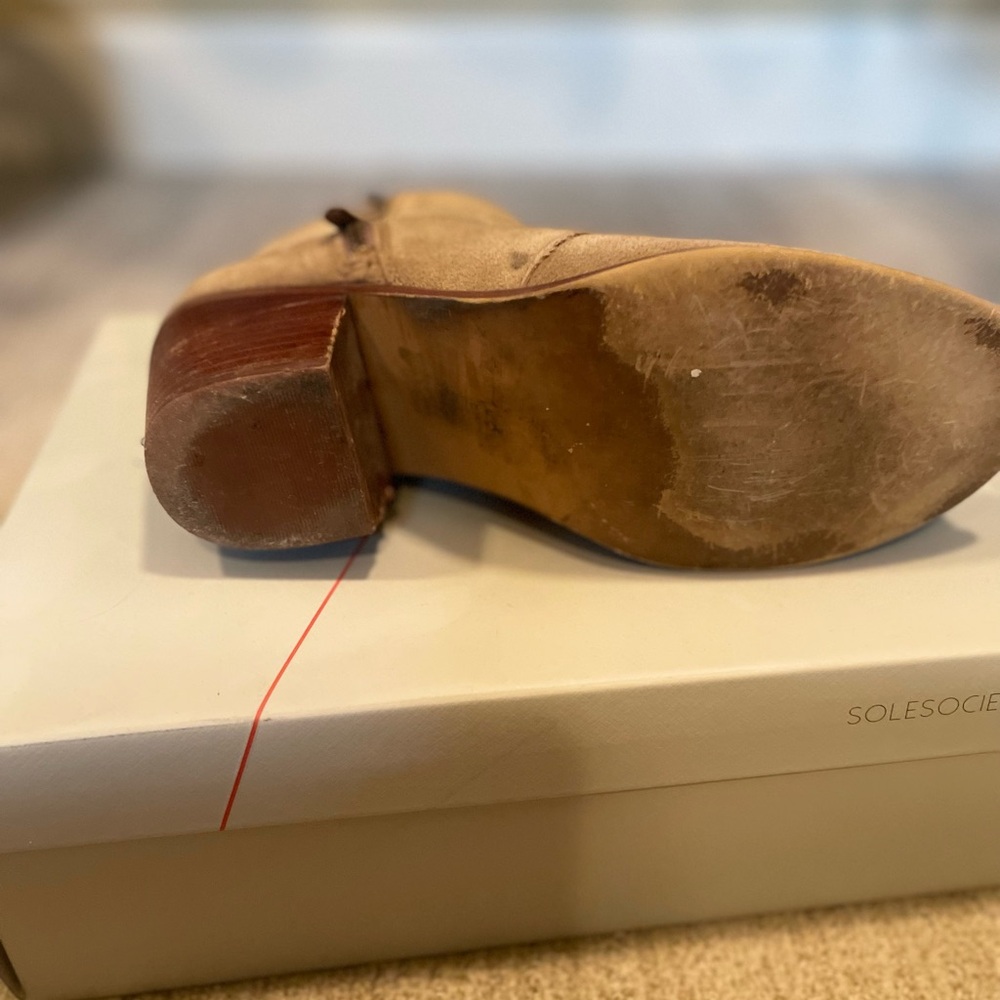 Sole Society Suede Ankle boots - Picture 6 of 8